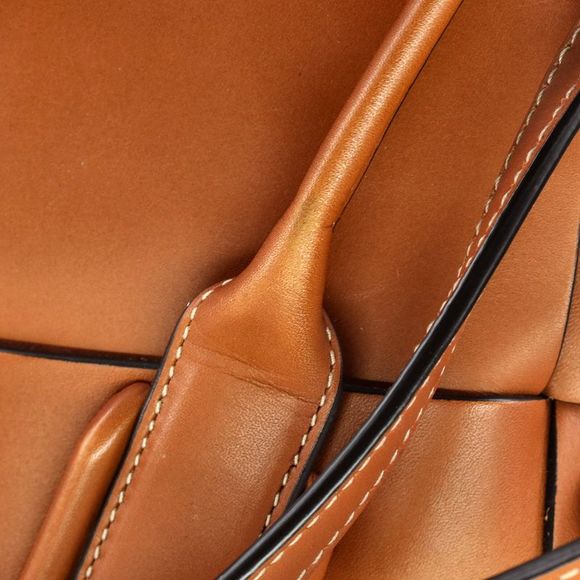 Bottega Veneta Arco Bag Maxi Intrecciato Leather Mini Brown - Picture 8 of 10